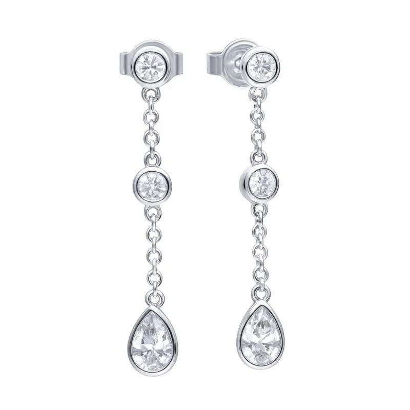 Naiste Kõrvarõngad Diamonfire 3 cm